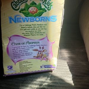 New born cabbage patch kid